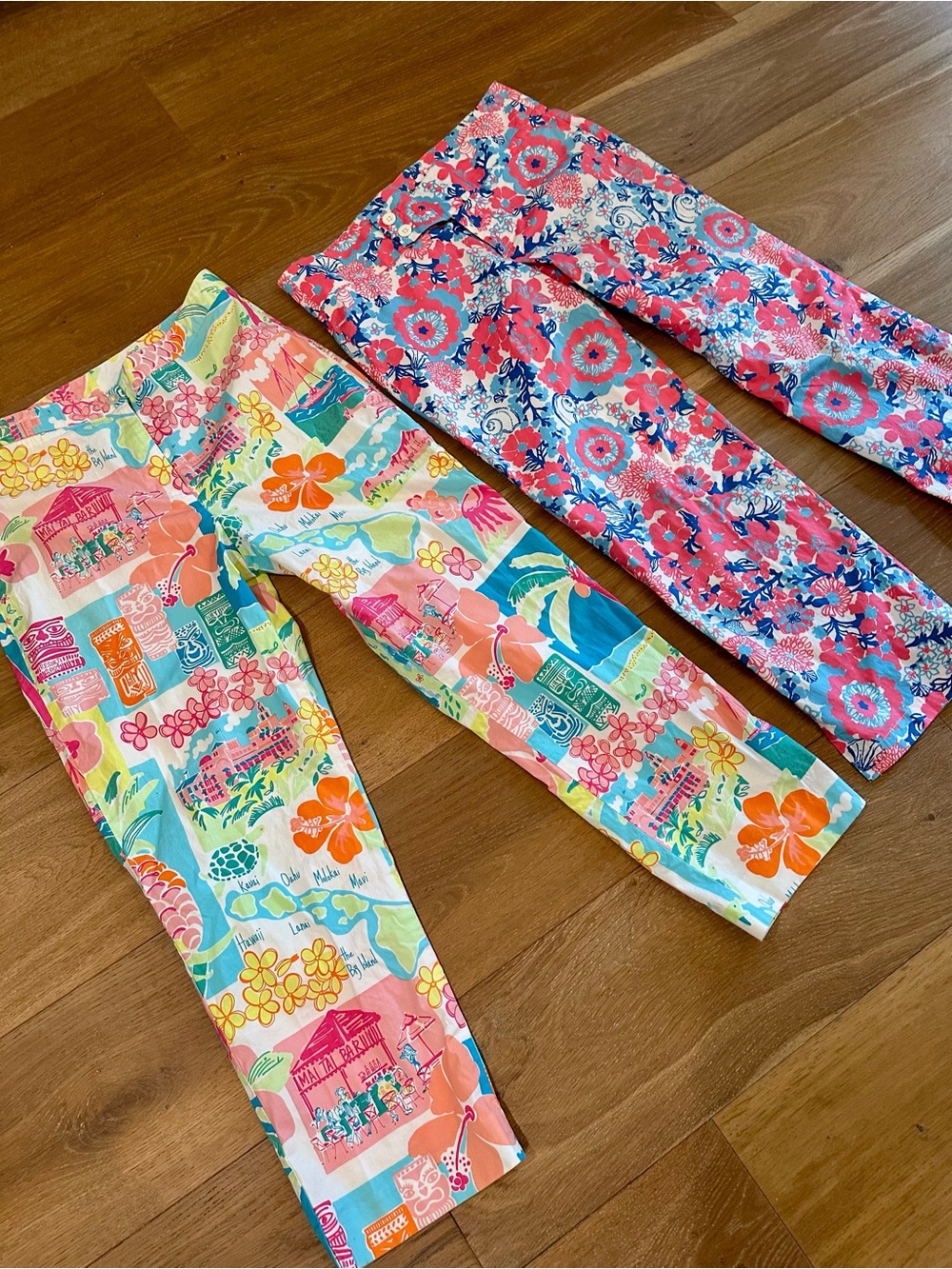 Lilly Pulitzer Colorful Tropical & Pink Floral Vintage